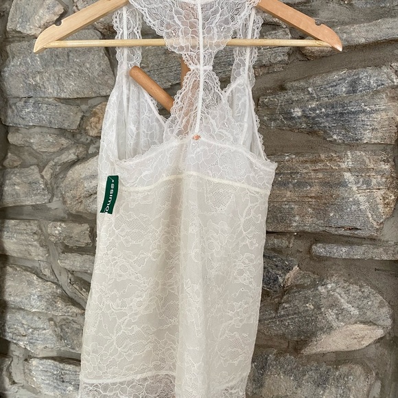 Lace Racer Back Cami - Picture 2 of 7